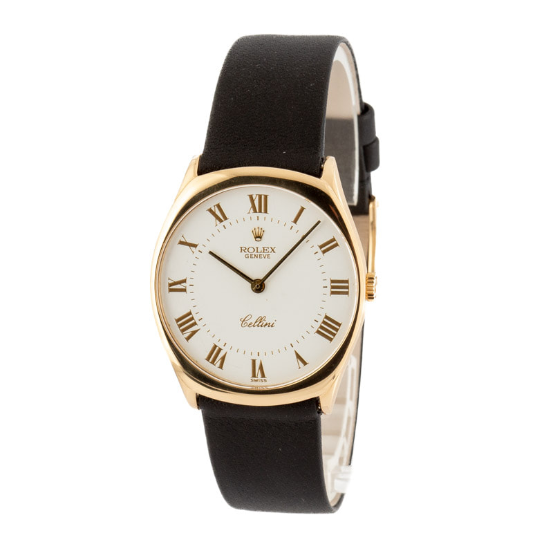 Pre Owned Rolex Cellini 4133 18K Yellow Gold Watch