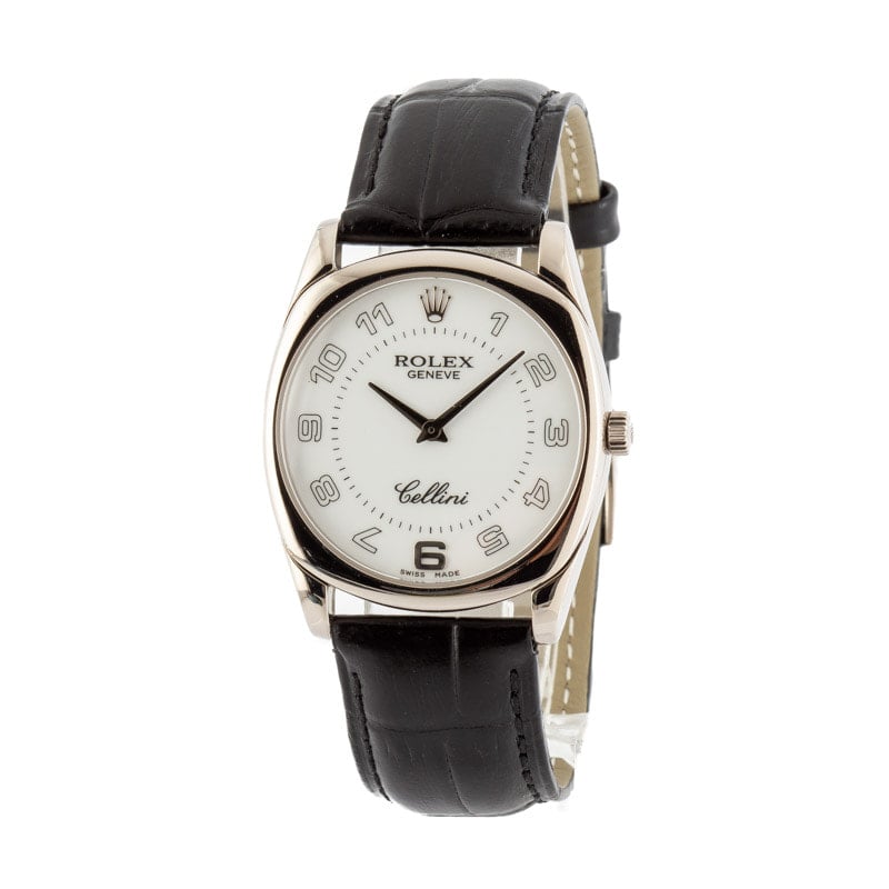 PreOwned Rolex Cellini 4233 White Dial