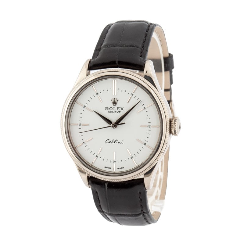 Rolex Cellini 50509 White Dial