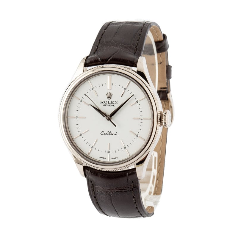 Rolex Cellini 50509 White Dial