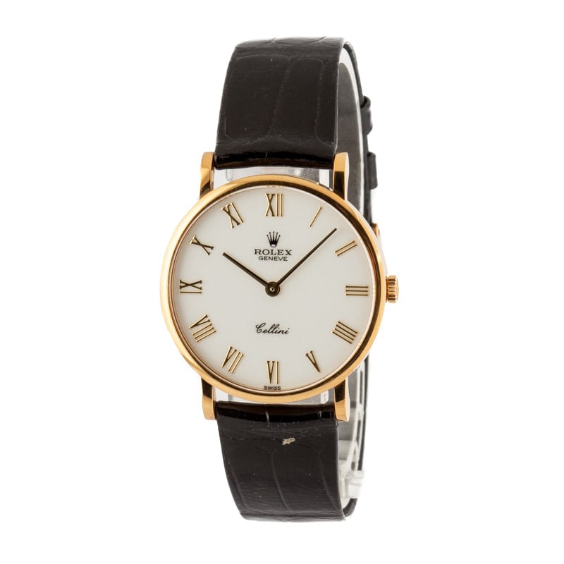 Pre Owned Rolex Cellini 5112 Roman Dial