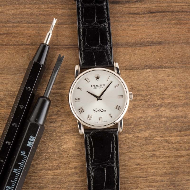 Rolex Cellini 5116 Silver Dial