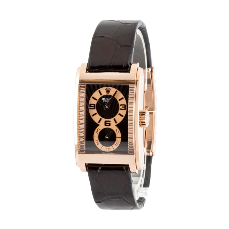 Rolex Cellini 5442 18k Everose Gold