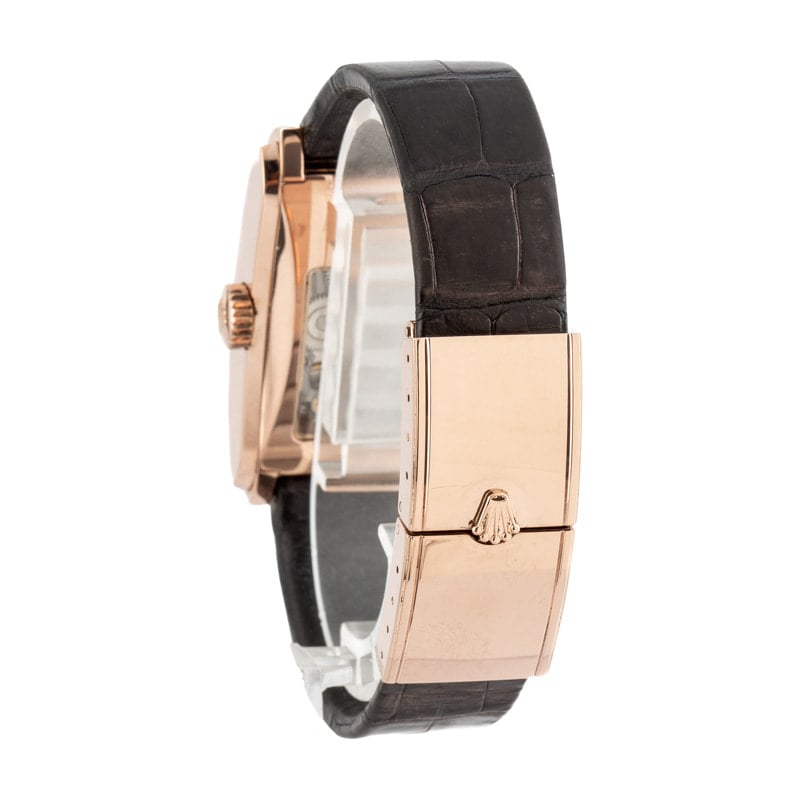 Rolex Cellini ref 5442 18k Everose Gold