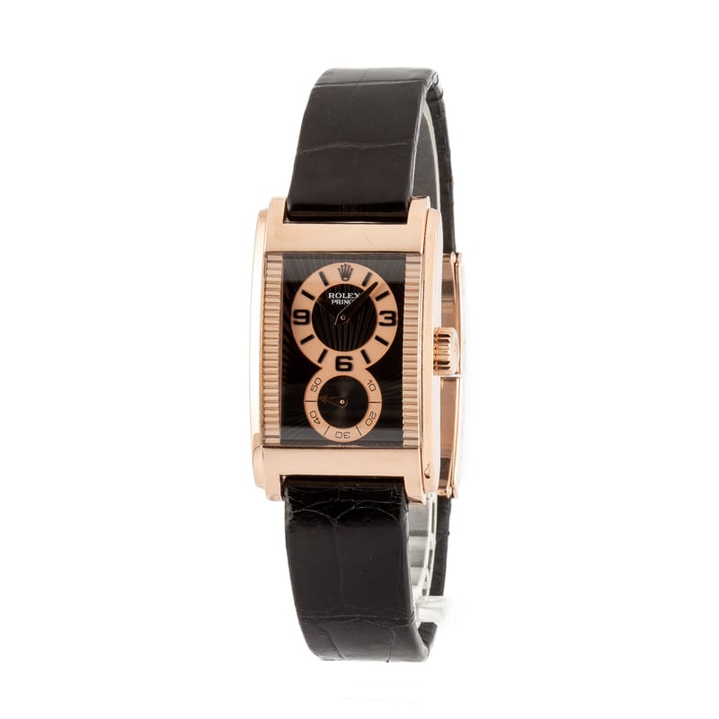 Pre-Owned Rolex Cellini 5442 18k Everose Gold