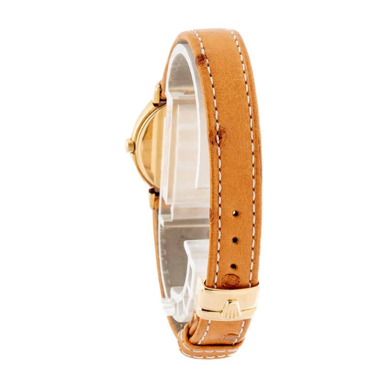 Pre-Owned Ladies Rolex Cellini 6621 18k Yellow Gold