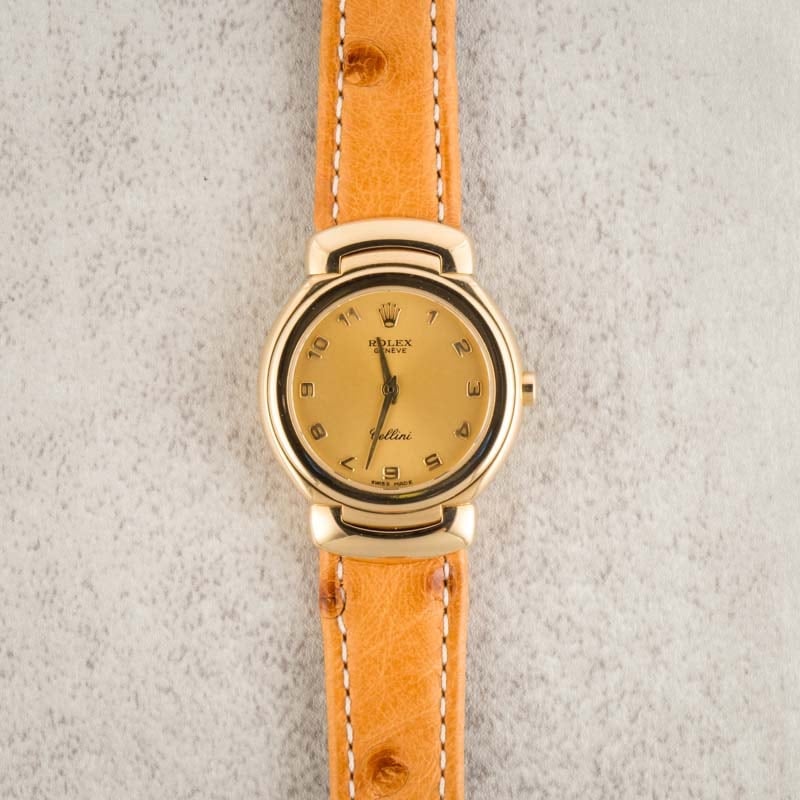 Pre-Owned Ladies Rolex Cellini 6621 18k Yellow Gold