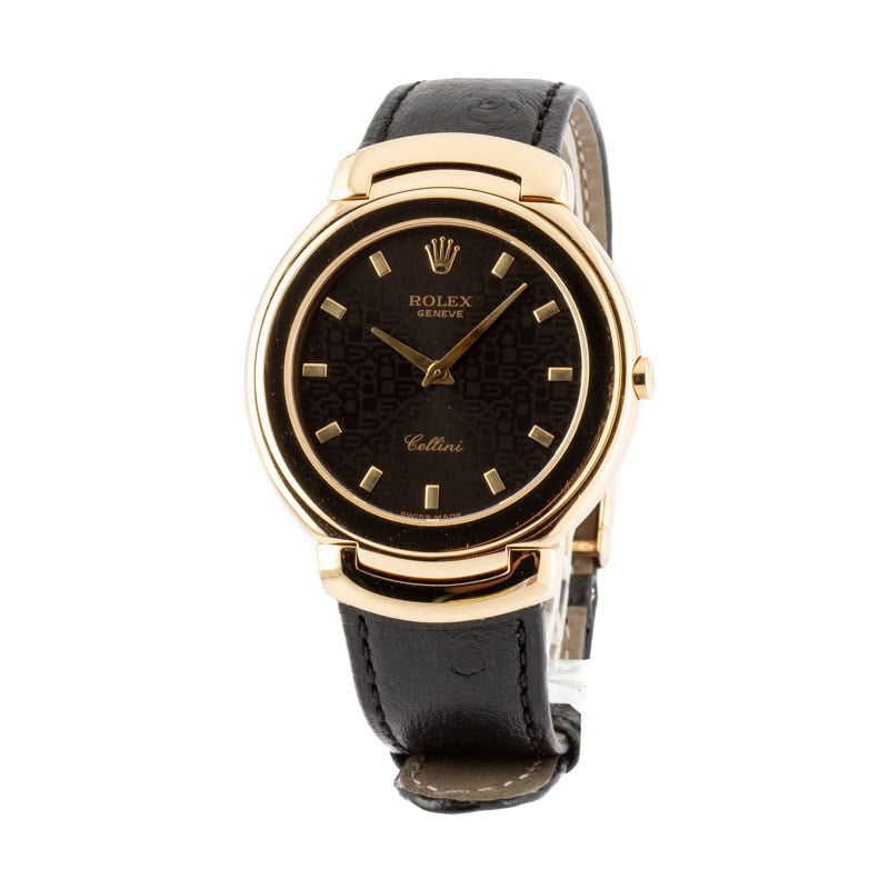 Pre Owned Rolex Cellini 6623 Yellow Gold