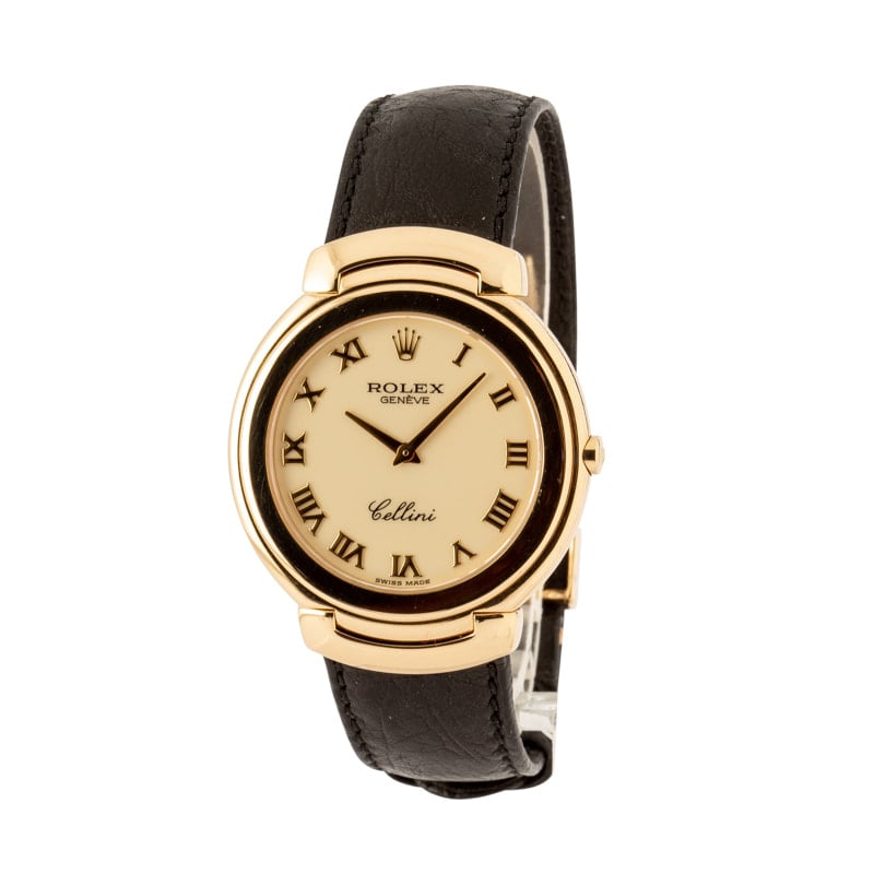 Rolex Cellini 6623 18k Yellow Gold