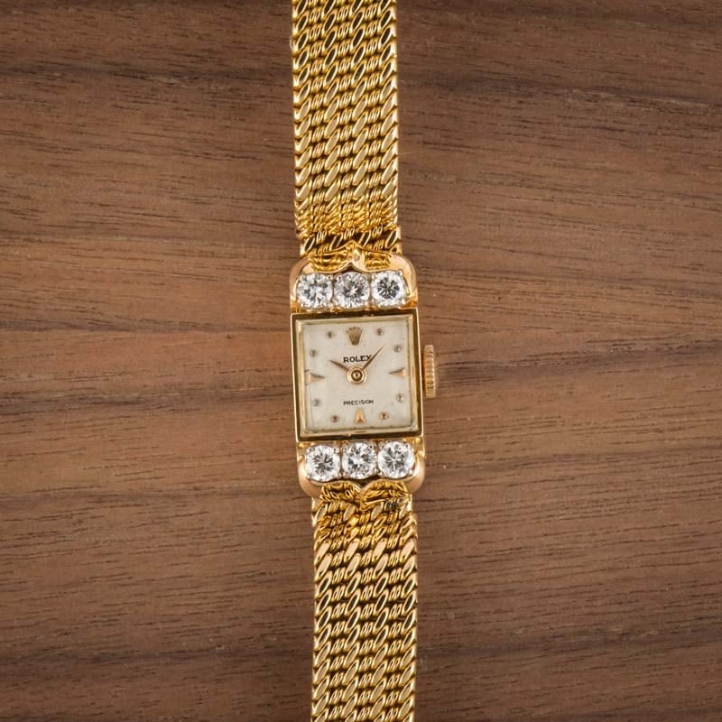 Ladies Rolex Cocktail 18k Yellow Gold