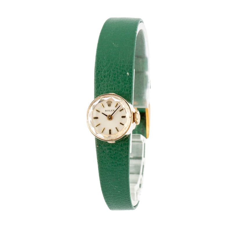 Ladies Rolex Cocktail Chameleon Yellow Gold