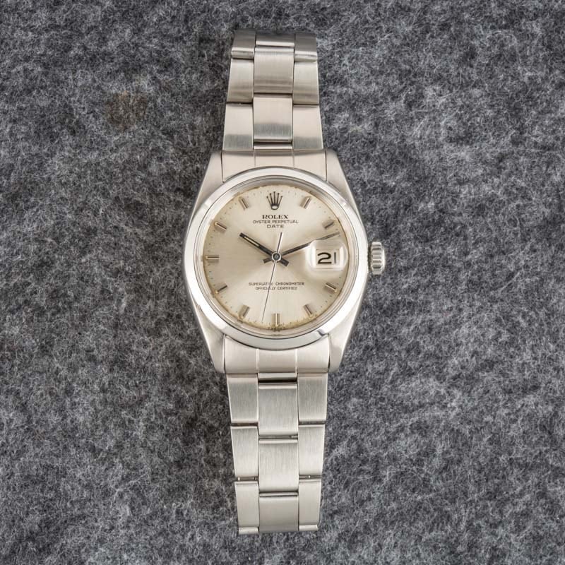 Vintage Rolex Date 1500 steel