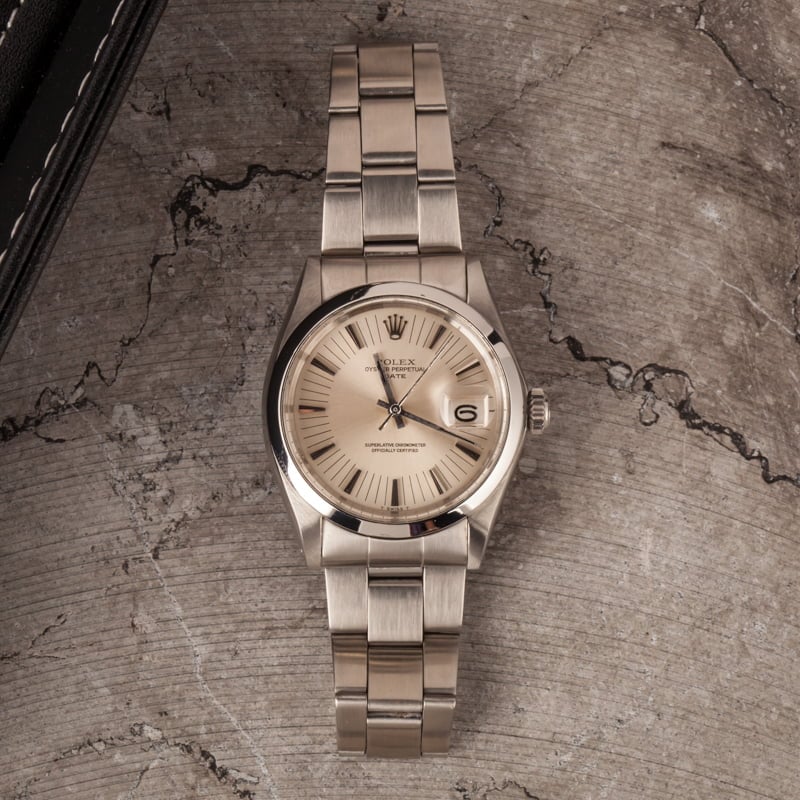 Rolex Date 1500 Silver Dial Oyster