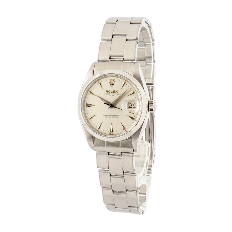 Rolex Date 1500 Stainless Steel