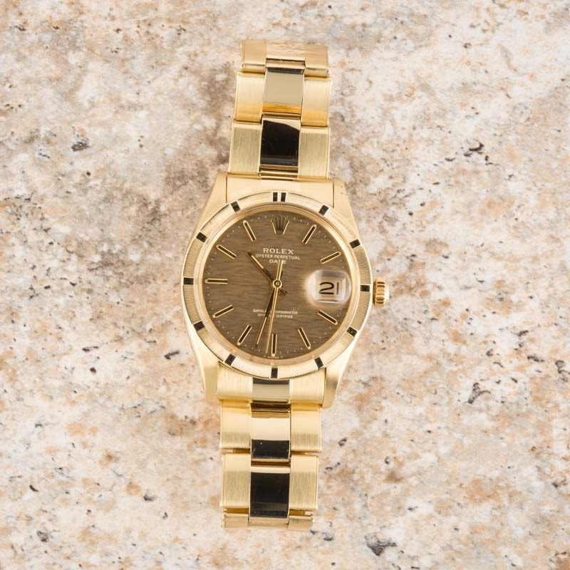 Rolex Date 1501 14k Yellow Gold