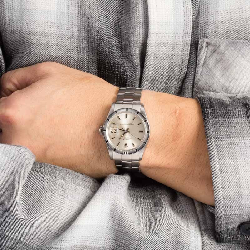 Rolex Date 1501 Silver