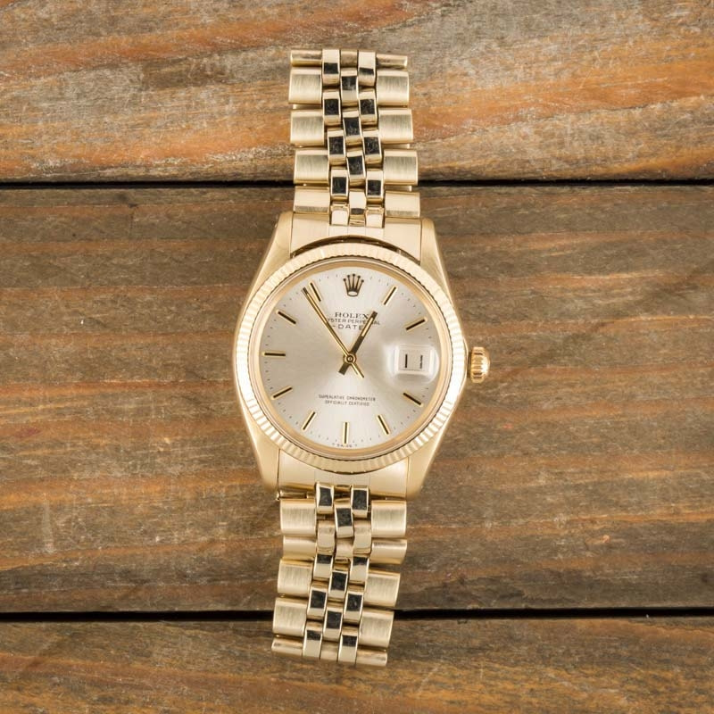 Vintage Rolex Date 1503 Silver Dial