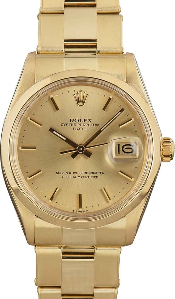 Used women's hotsell gold rolex watches