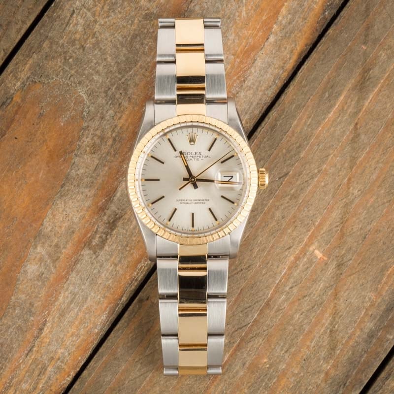 Rolex Date 15053 Two-Tone