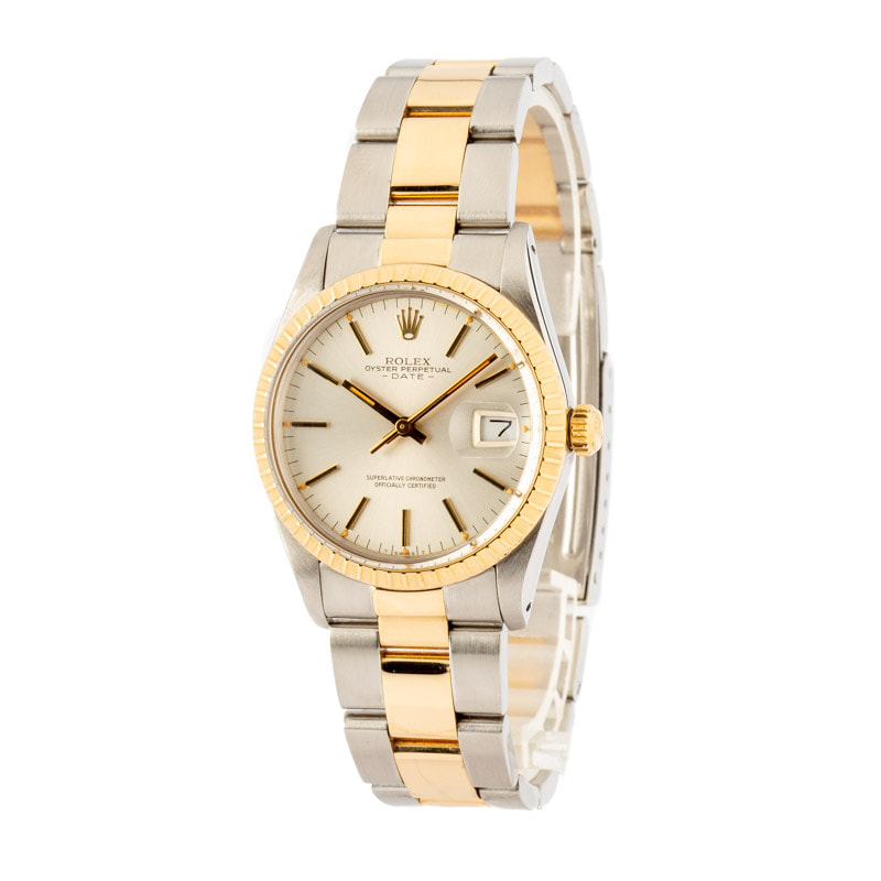 Rolex Date 15053 Two-Tone