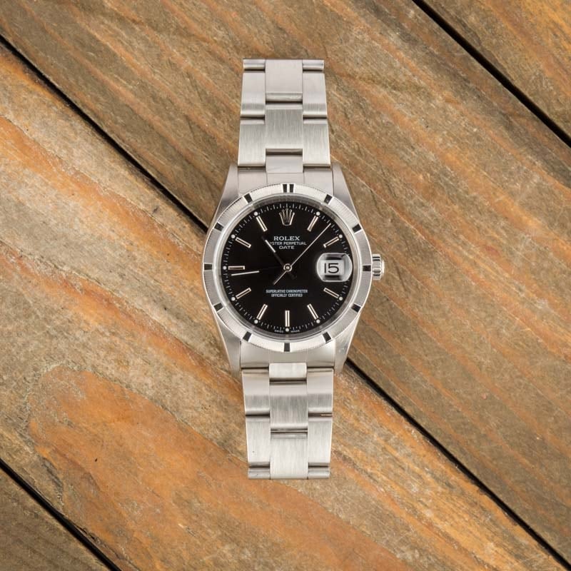 Rolex Date 15210 Stainless Oyster