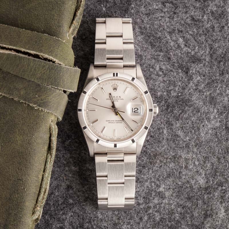 Rolex Date 15210 Stainless Steel Oyster