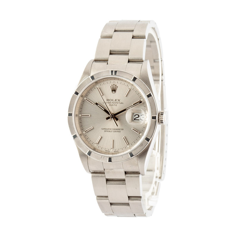 Rolex Date 15210 Stainless Steel Oyster