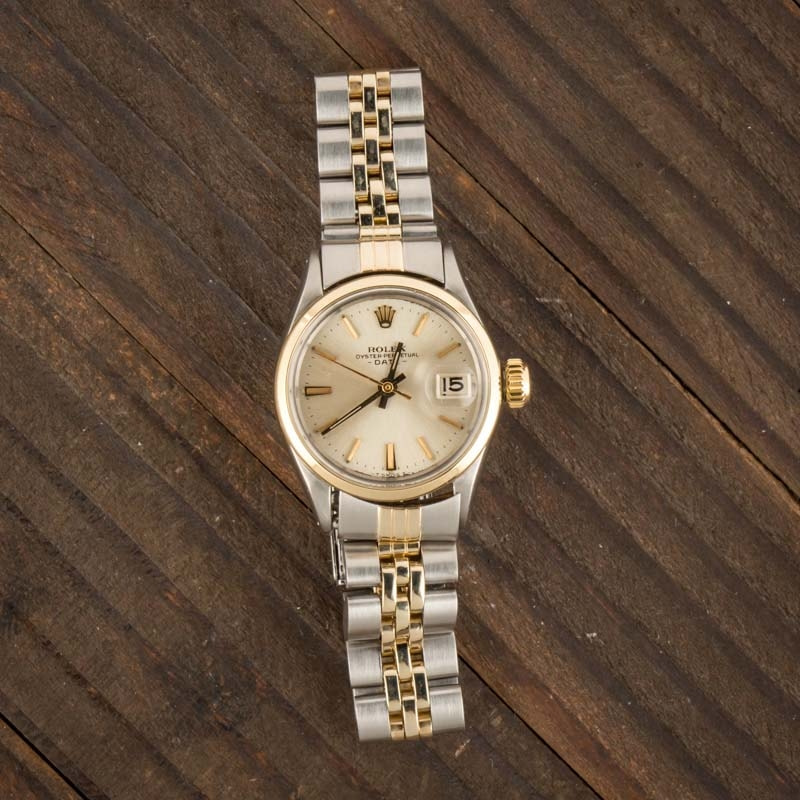 Ladies Rolex Date 6516 Steel & Gold