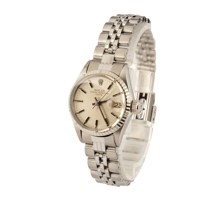 Ladies Rolex Date 6517 Stainless Steel