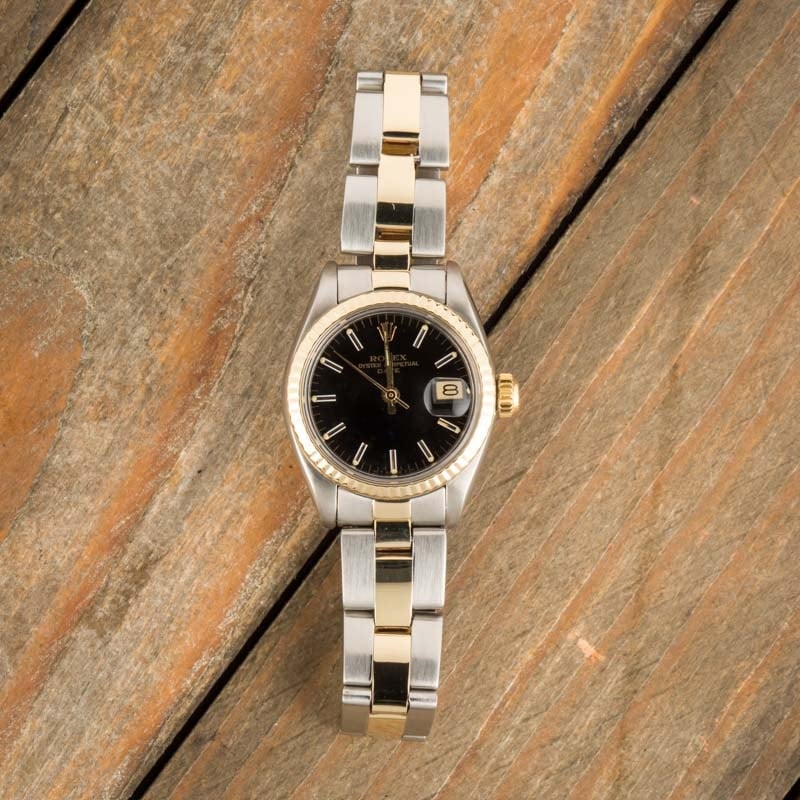 Ladies Rolex 6917 Date Black