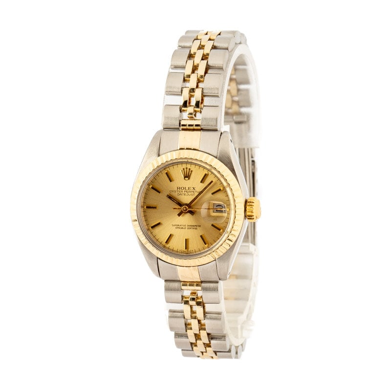 Rolex Ladies Date 6917 Champagne Dial