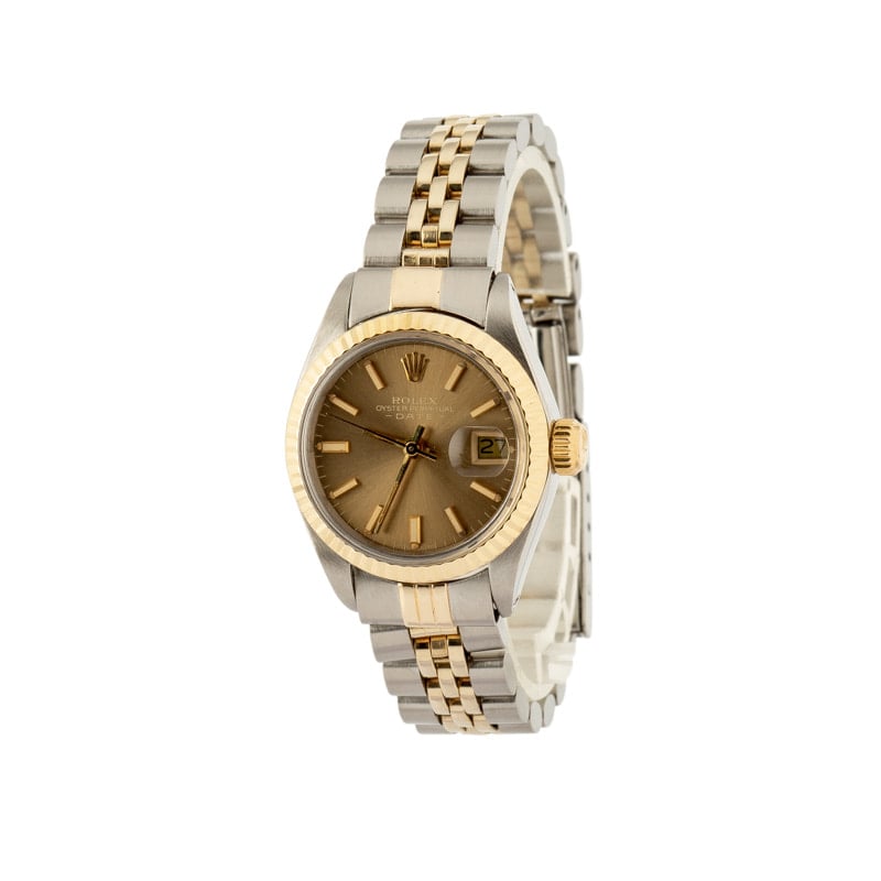 Ladies Rolex Date 6917 Steel & Gold