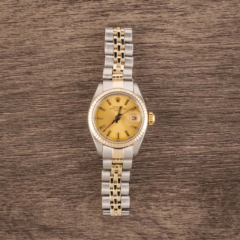 Rolex Date 6917 Champagne Dial