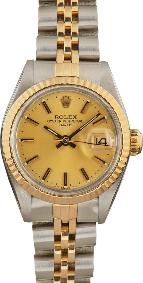 Buy Used Rolex Date 6917 Bob s Watches Sku 162251