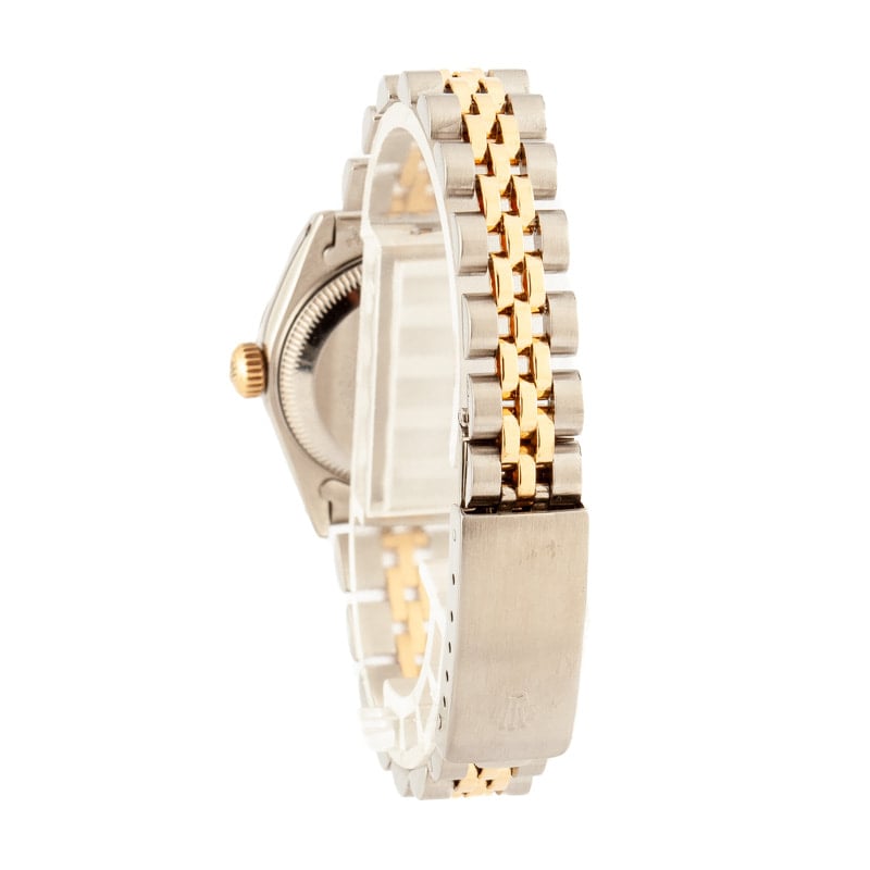 Ladies Rolex Date 69173 Steel & Yellow Gold