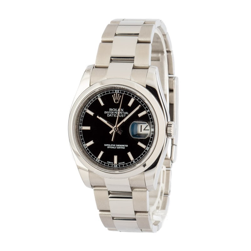 Rolex Datejust 116200 Stainless Steel Oyster