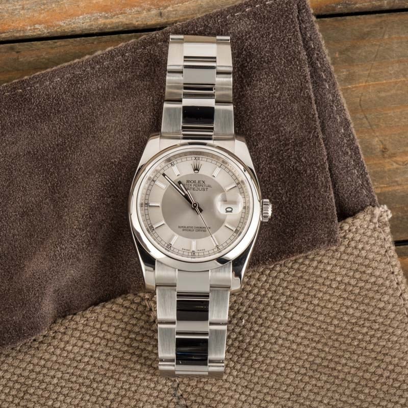 Rolex Datejust 116200 Steel Oyster