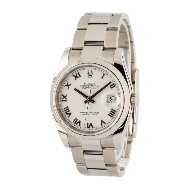 Buy Used Rolex Datejust 116200 | Bob's Watches - Sku: 162720