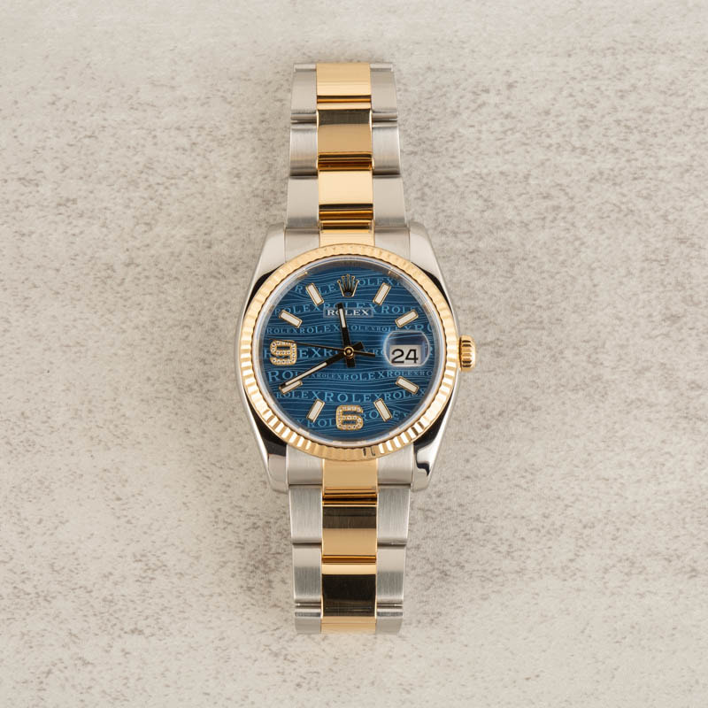 Rolex Datejust 116233 Blue Dial