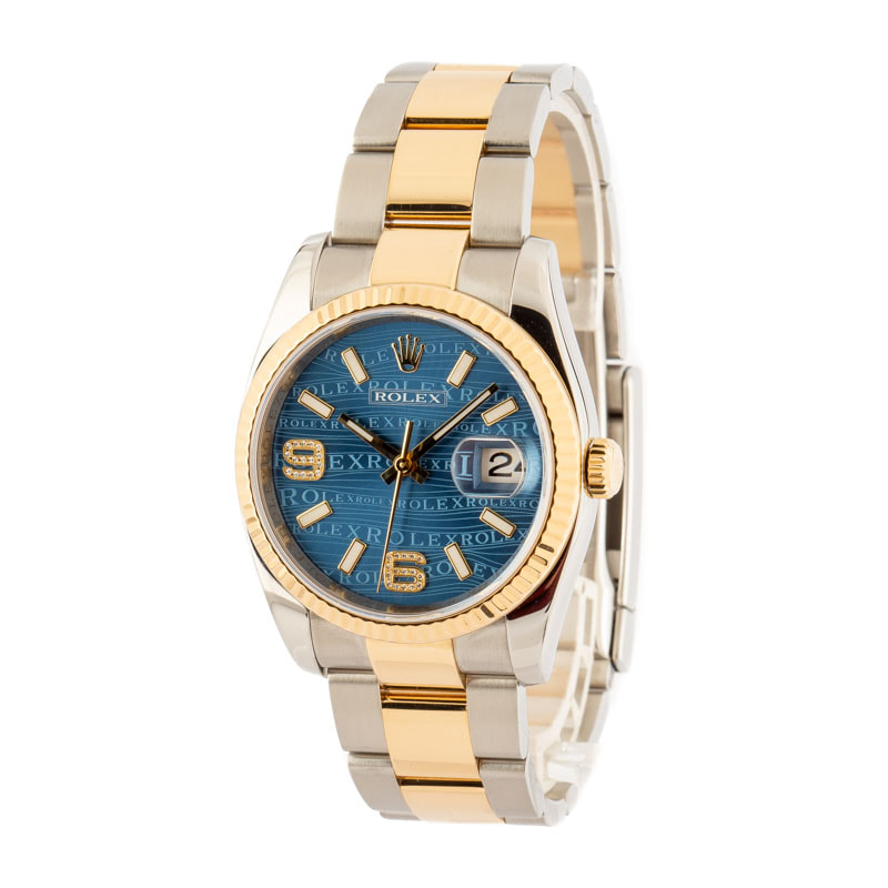 Rolex Datejust 116233 Blue Dial