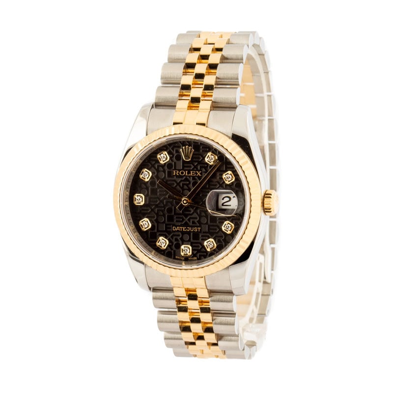 Rolex Datejust 116233 Stainless Steel & Yellow Gold