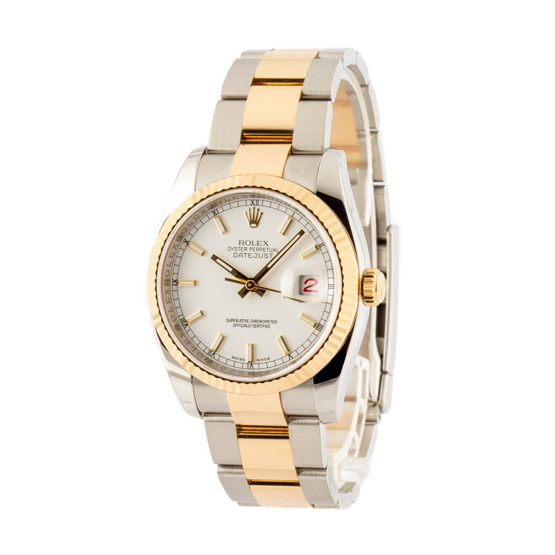 Rolex Datejust 116233 White Dial