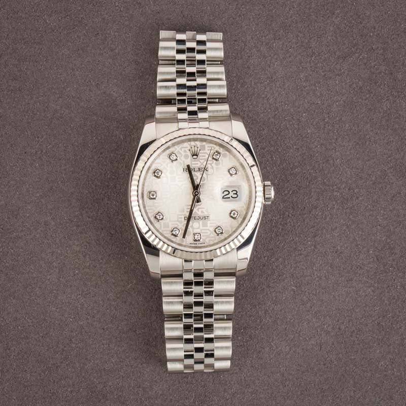 Rolex DateJust Steel 116234 Jubilee