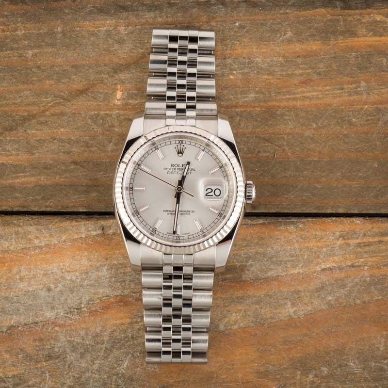 Rolex Datejust 116234 Steel Jubilee Band