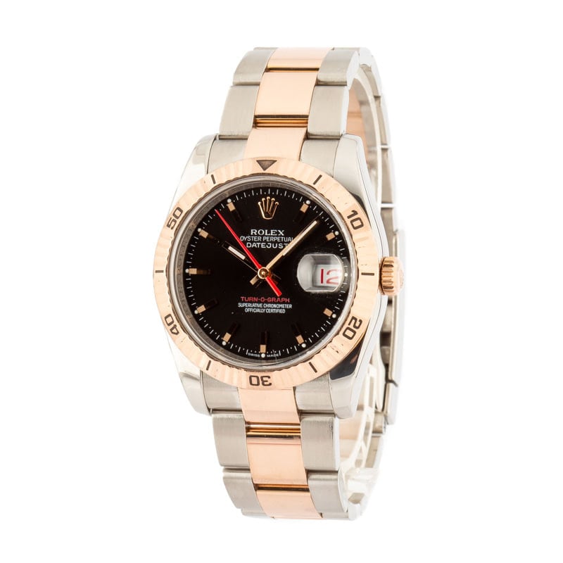 Rolex Datejust 116261 Thunderbird Black Dial