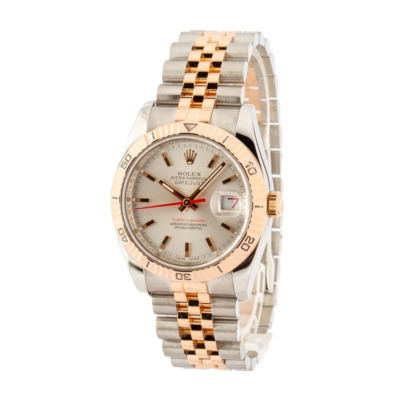 Pre-Owned Rolex Datejust 116261 Two Tone Everose