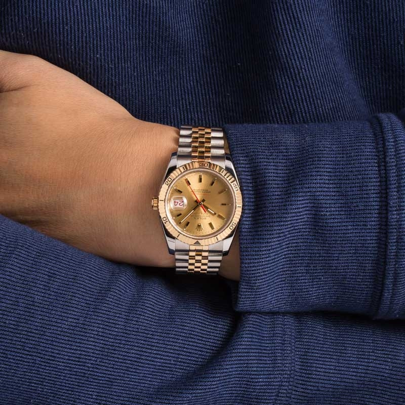 Rolex Datejust 116263 Thunderbird Champagne Dial