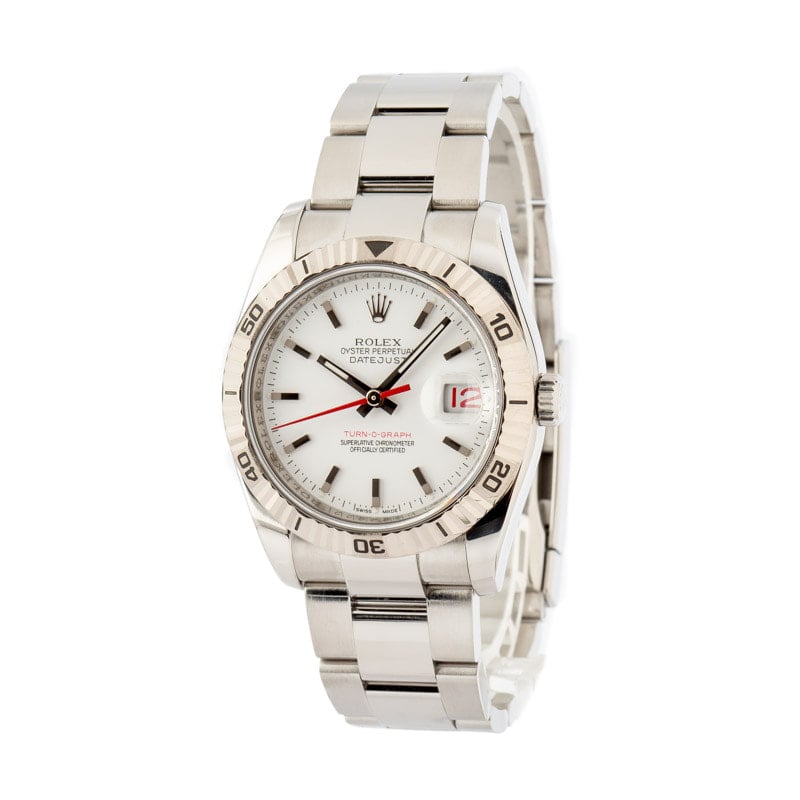 Rolex Datejust Thunderbird 116264 White Dial