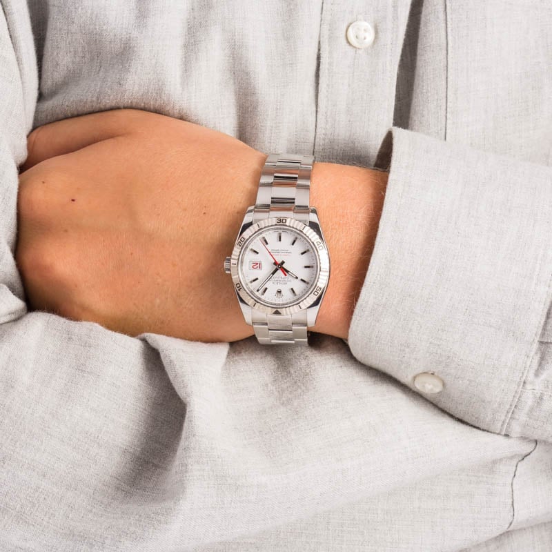 Rolex Datejust Thunderbird 116264 White Dial