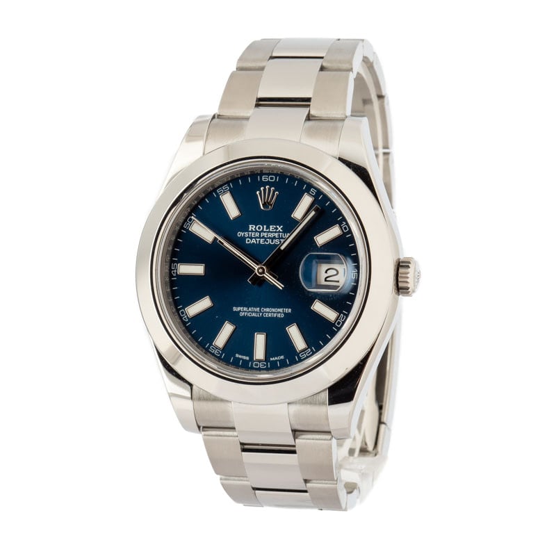 Rolex Datejust 116300 Blue Dial